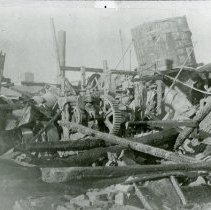 Golden Fire Brick after fire