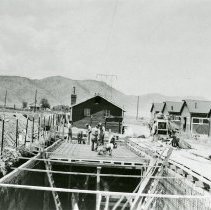 Construction at Camp George West