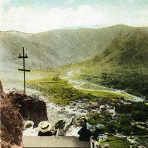 Castle Rock Scenic Railway car descending