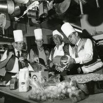 Golden Lions Club Members Making Chili