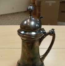 Small silver pitcher