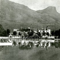 Coors Mansion and pond