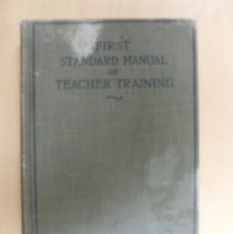 First Standard Manual of Teacher Training
