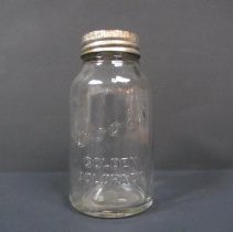 Coors malted milk jar