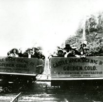 Castle Rock Scenic rail cars