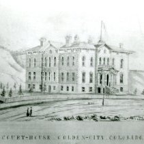 Drawing of Jefferson County Courthouse