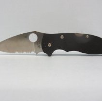 Black handle Manix knife