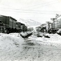 Washington Avenue after 1913 snow