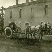 Cart in an Armistice Day Parade