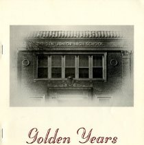 Brief history of Golden Junior High School book