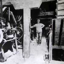 Eugene Benjamin at Rock Flour Mill