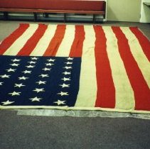 Koenig flag rolled out at Golden Methodist church