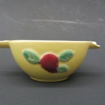 Yellow Rosebud ashtray