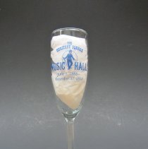 Heritage Square Music Hall champagne glass