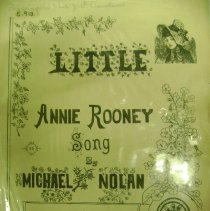 Sheet music "Little Annie Rooney"
