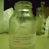 Coors malted milk jar, one pint