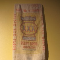 Peery Bros flour sack