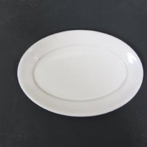 White Coors Porcelain platter