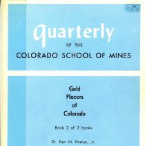 Quarterly of the Colorado School of Mines