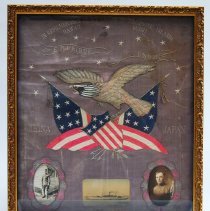 Spieles World War I trapunto souvenir plaque