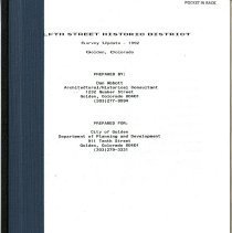 Twelfth Street Historic District, Survey Update