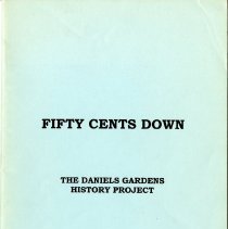 Fifty Cents Down, cover