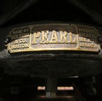 Golding & Co. "Pearl" Letterpress