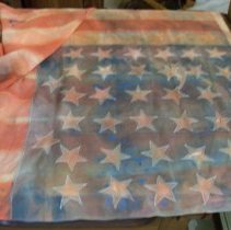 Barber Rock Flour Mills American flag