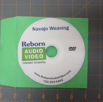 DVD copy of "Navajo Weaving"