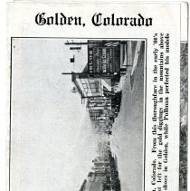 Golden, Colorado brochure