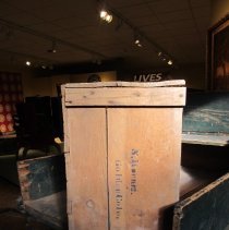 Koenig/ Crocker Crackers wooden crate