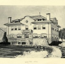 drawing of Colorado School of Mines Stratton Hall