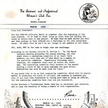 1985 BPW club newsletter