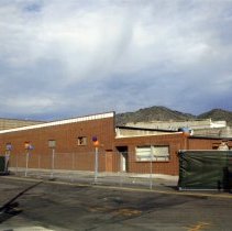 Hesteds Department Store, back corner before demolition