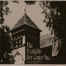 Foothills Art Center membership application