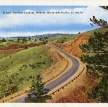 Mount Vernon Canyon postcard