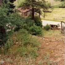 Old toll road beside Centennial House