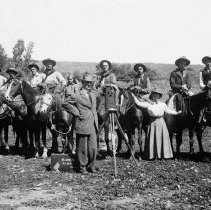 Essanay Film crew for "The Best Man Wins"