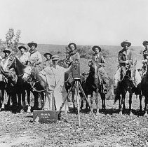 Essanay Film crew for "The Best Man Wins "