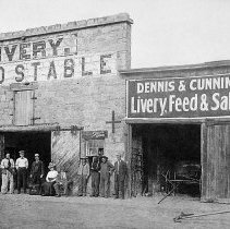 Essanay production crew at Dennis & Cunningham livery