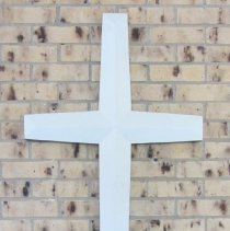 Woods Mortuary Wooden Cross