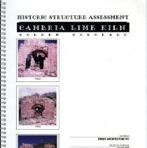 Historic Structure Assessment Cambria Lime Kiln Golden Colorado