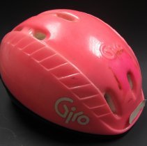 Portia Masterson's Giro bicycle safety helmet
