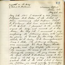 Sample from Coroner's Records of Jefferson County