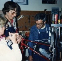 Portia Masterson in her shop