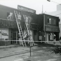 Firefighters in Miner's Alley