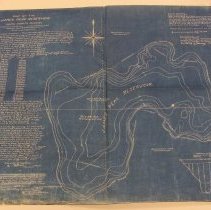 Map of the James Peak Reservoir