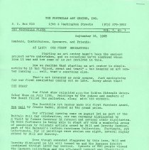 Fonds -1968 Time Capsule Foothills Art Center