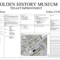 Golden History Museum remodel site plan