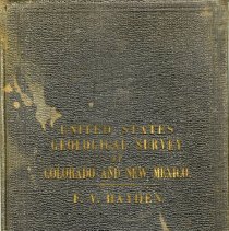 Preliminary Field Report of the United States Geological Survey of Colorado